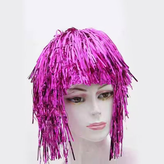 Cosplay Rain Silk Disco Masquerade Wig