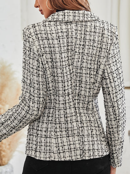 CheckVerve DoubleButton Blazer