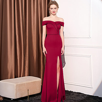 Marielle Off-Shoulder Gown