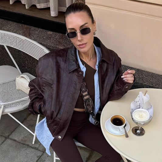 TokyoEdge Vintage Leather Jacket
