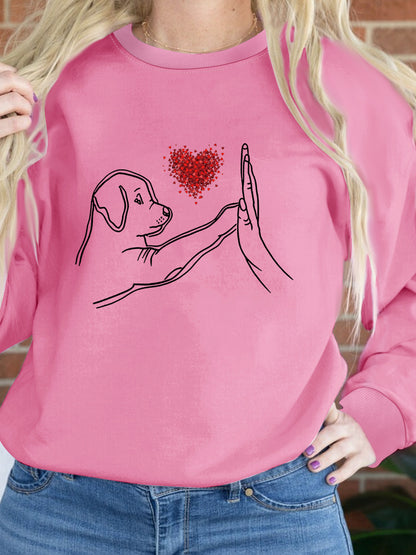 NoirNest Cozy Crew Sweatshirt
