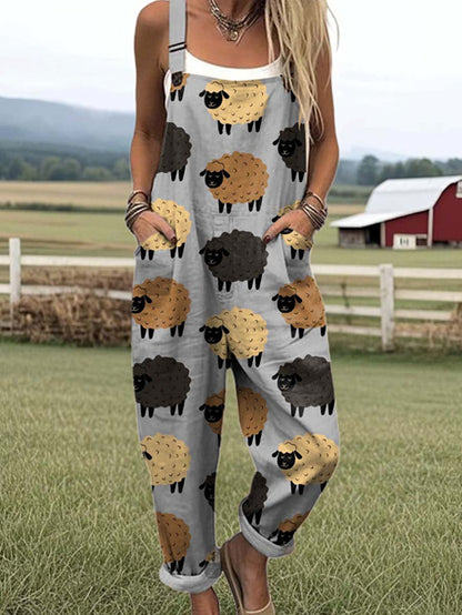 The PixelDrape Suspender Trousers