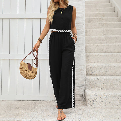 NoirLine Contrast Co-Ord Set