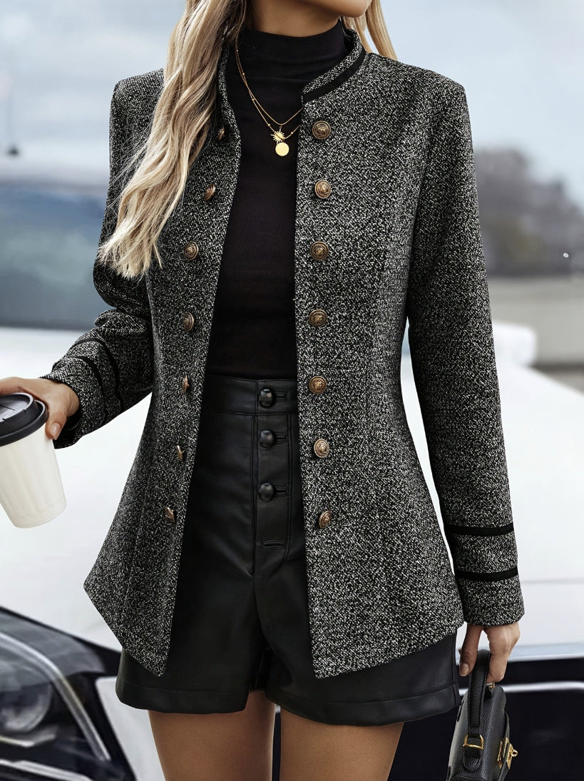 EleganTrend Double-Breasted Coat