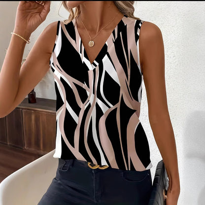 Linea Drift V-Neck Top