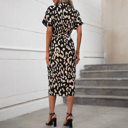 SavannaMuse Leopard Dress