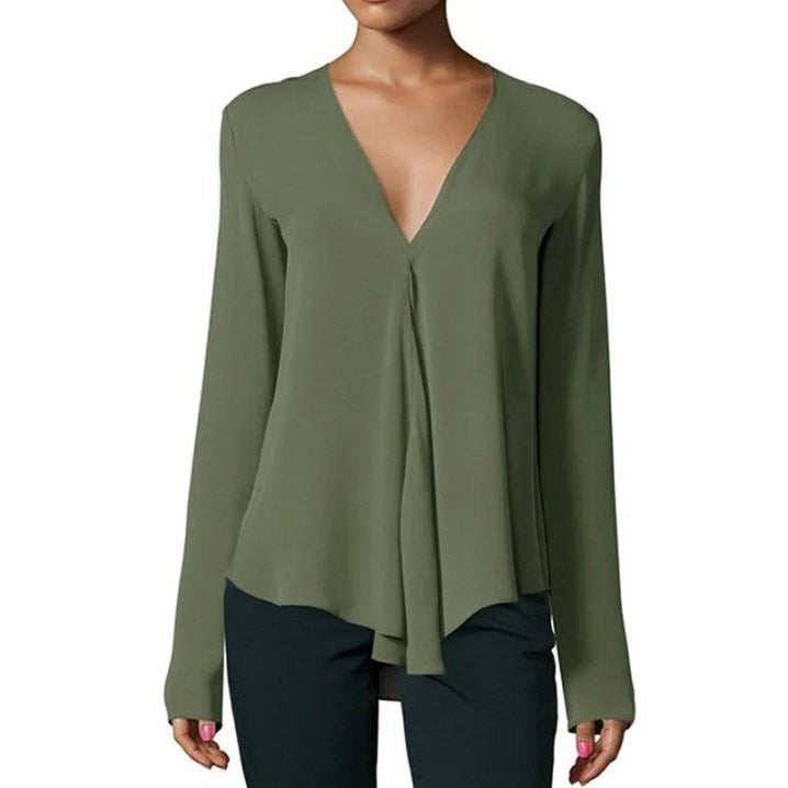 Serenelle Sleeveless Drape Top