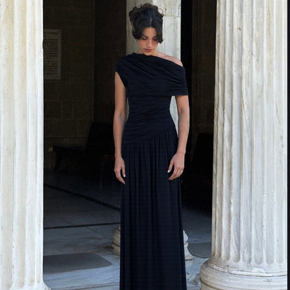 Velaré Asym Pleat Dress