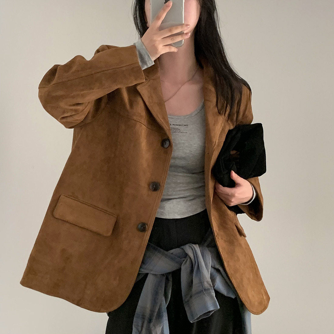 UrbanEase Single-Breasted Blazer