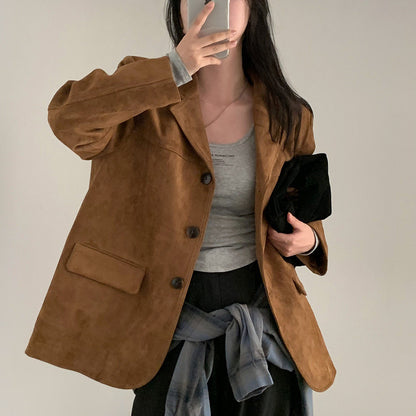 UrbanEase Single-Breasted Blazer