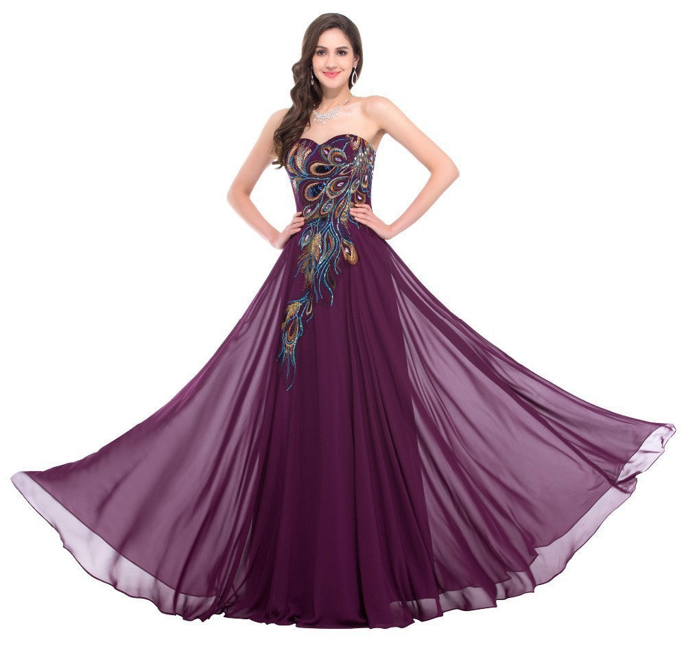 Celestina Plumage Gown