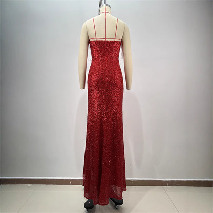 Scarlet Reverie Gown