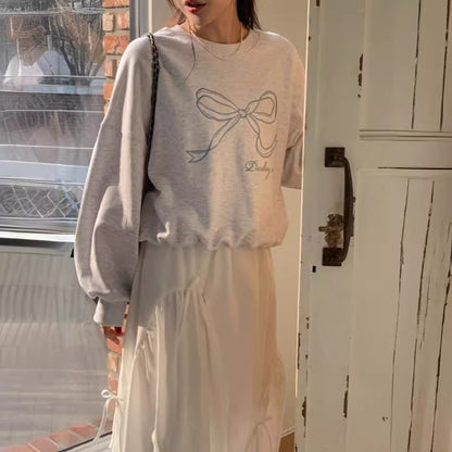 BelleKnot Embroidered Pullover