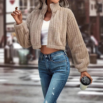 VeluLuxe Autumn Cardigan