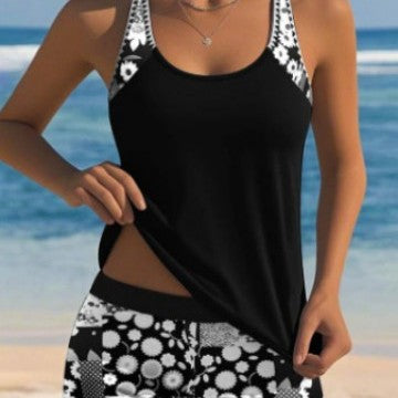 TropiVibe Split Swimsuit