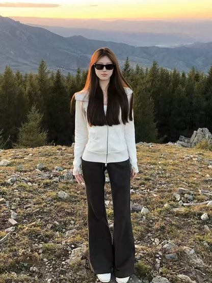FlexContour™ BuckleFit Hooded Cardigan Coat