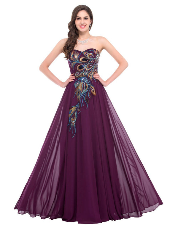 Celestina Plumage Gown