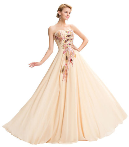 Celestina Plumage Gown