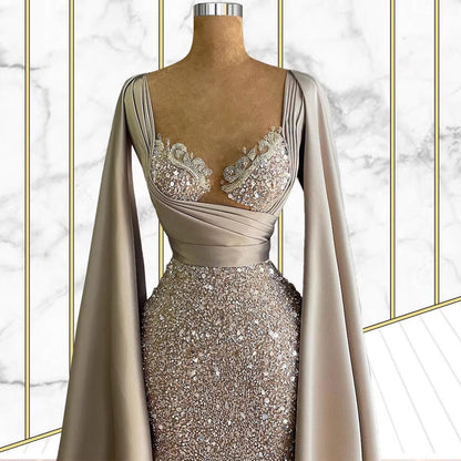 Elysian Veil Gown