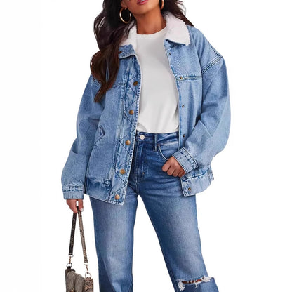 Furborne Denim Luxe Coat