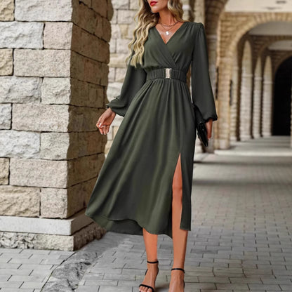 EvoLuxe Slit Gown