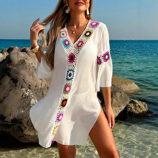 Coastline Drift Maxi Robe