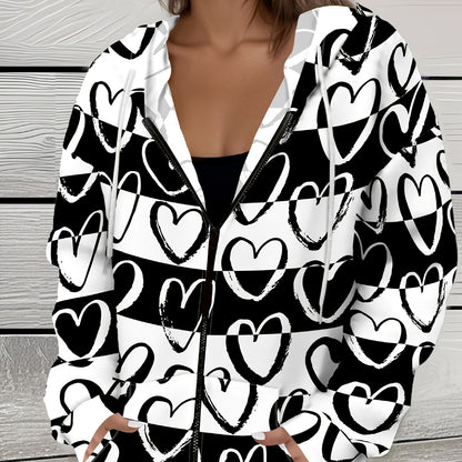 PlaidVerve™ Zipper Sweater