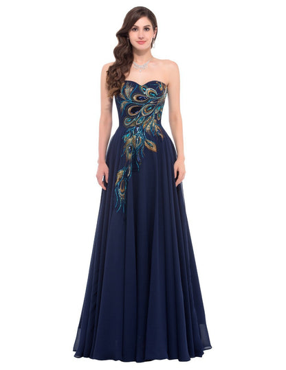 Celestina Plumage Gown