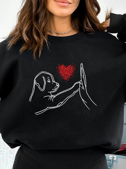 NoirNest Cozy Crew Sweatshirt