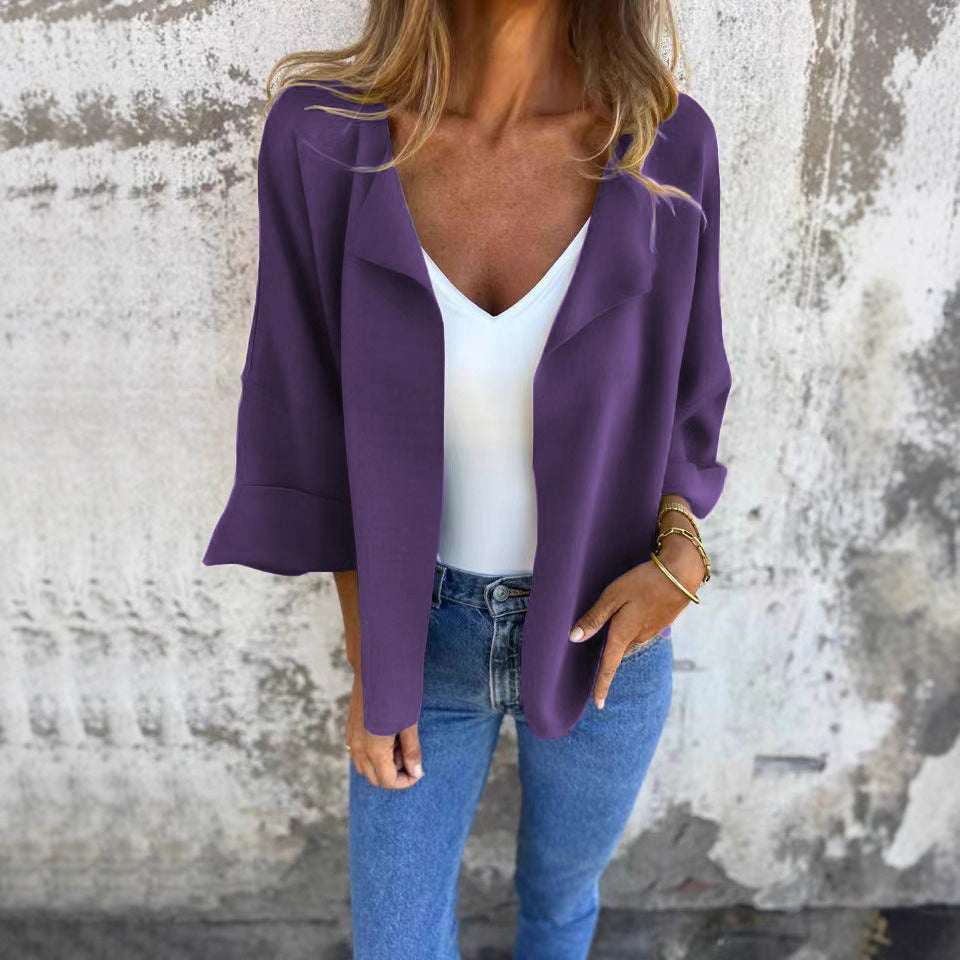 VeluPolo Suede Cardigan