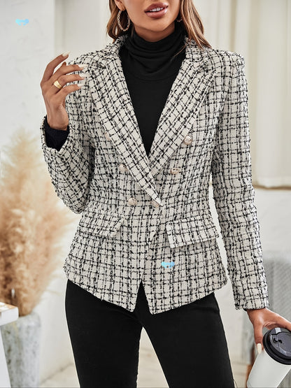 CheckVerve DoubleButton Blazer
