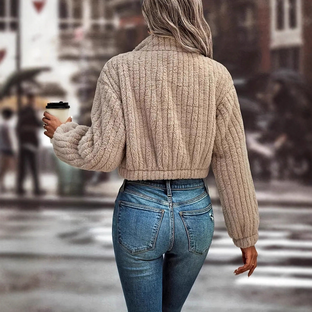 VeluLuxe Autumn Cardigan