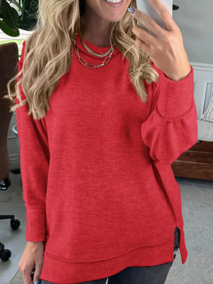 EverydayEase Round Neck Hoodie