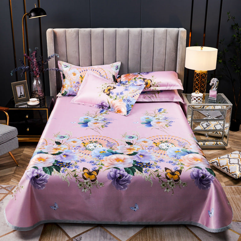 Machine Washable Three-piece Ice Silk Mat