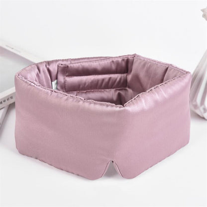 Silk Sleeping Eye Mask Velcro Double-sided Silk