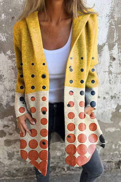 CozyWeave Long Knit Coat