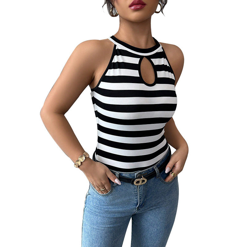 Stria Mode Sleeveless Jumper