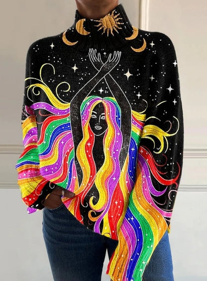 FloraMosaic™ 3D Pullover