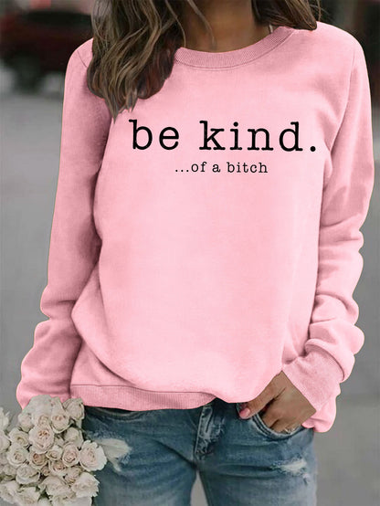 VoguePrint Round Neck Hoodie