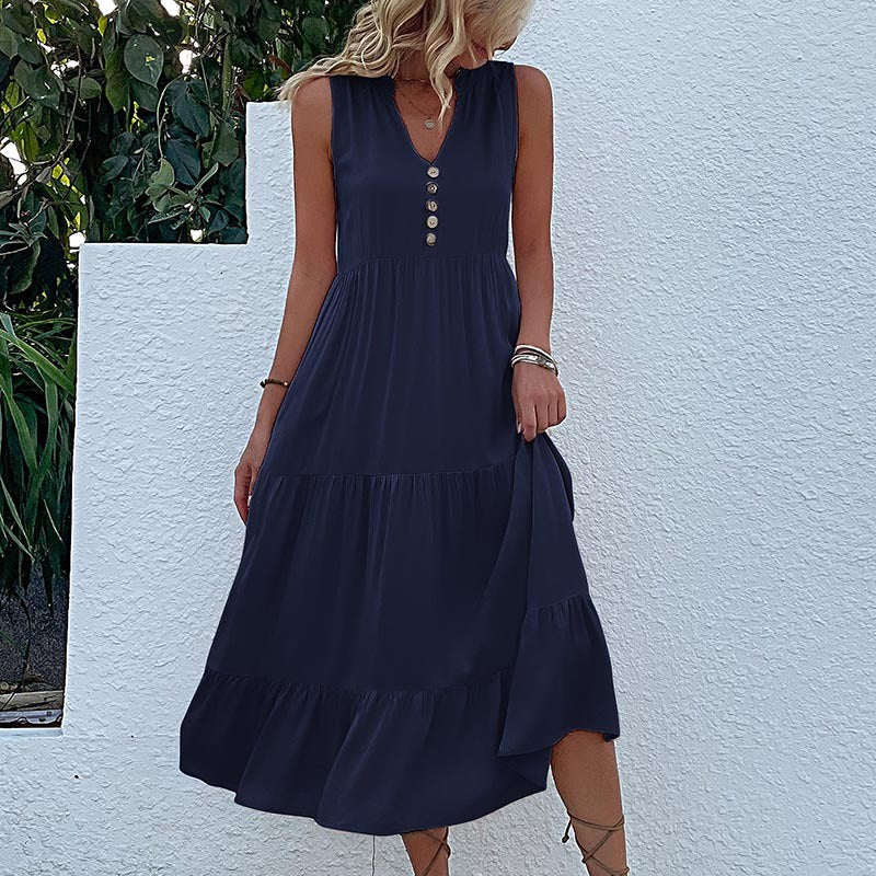 LumaFlow Vest Dress