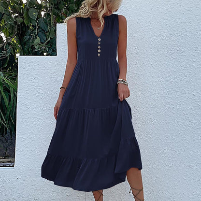 LumaFlow Vest Dress