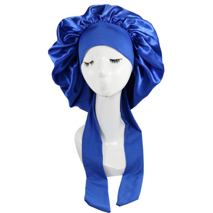 Lace-up Night Silk Home Hat Month