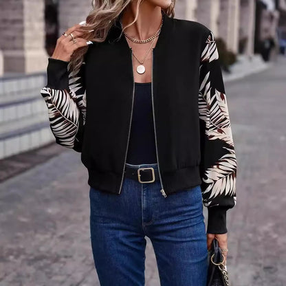 PrintEase Full-Zip Cardigan Coat