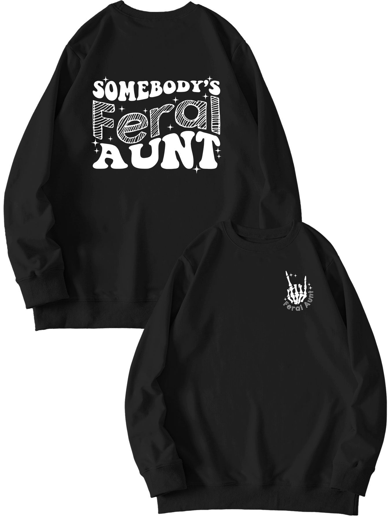 Aurevia Casual Print Sweatshirt