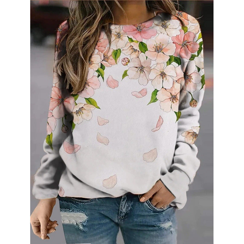 BloomAura Floral Sweater
