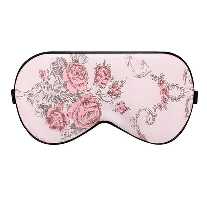 Increase Thicker 100 Silk Sleep Mask Silk Eye Mask Silk Eye Mask Blue And White Porcelain