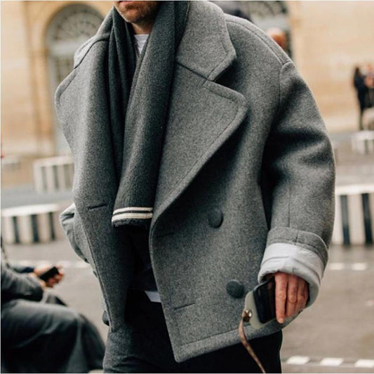 MetroLuxe Wool Coat