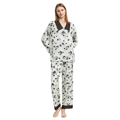 Ice Silk Pajamas Thin Homewear