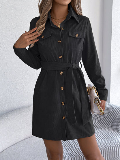 Cordelia Charm Shirt Dress