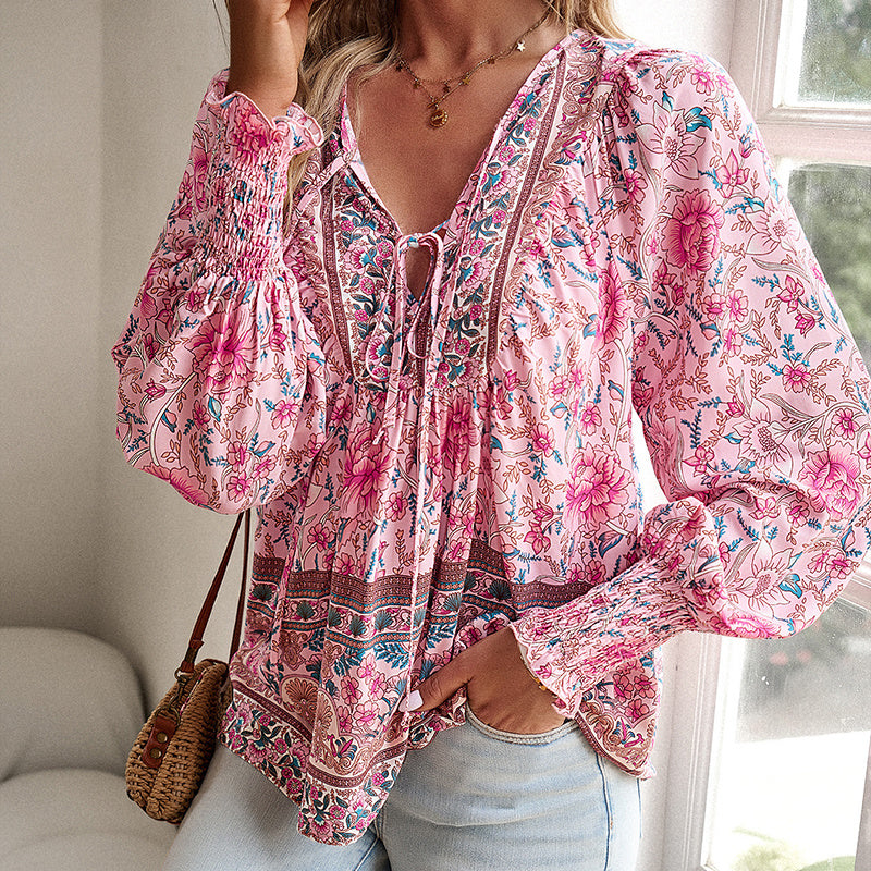 The Solstice Bloom Blouse